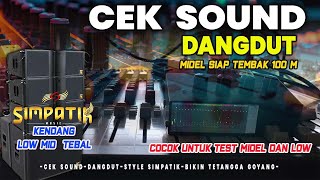Download lagu CEK SOUND DANGDUT SPEK CLARITY 🎶FULL BASS GLEER COCOK BUAT TES ALAT SOUND🔊 mp3
