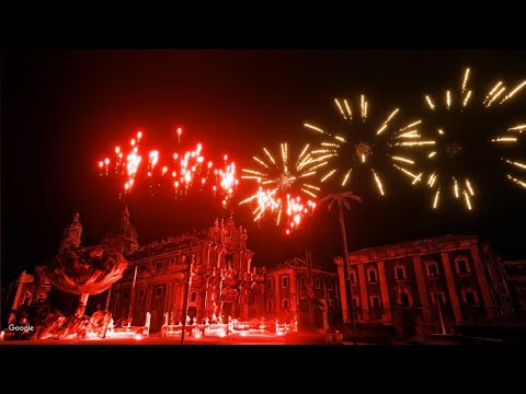 FUOCHI DELLA SERA DEL TRE 2026 - FESTA DI SANT'AGATA CATANIA 