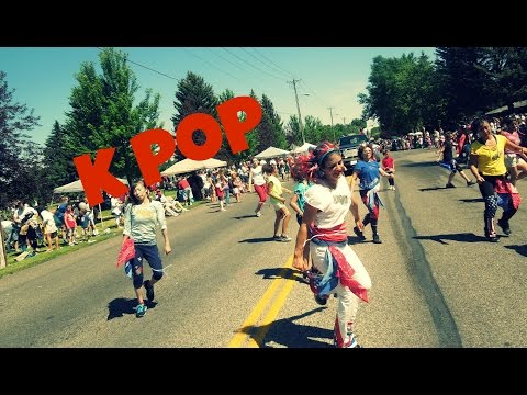 kpop Dance Fitness Workout Teen Top Rocking  4th of July