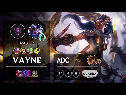 Vayne ADC vs Ziggs - NA Master Patch 11.23