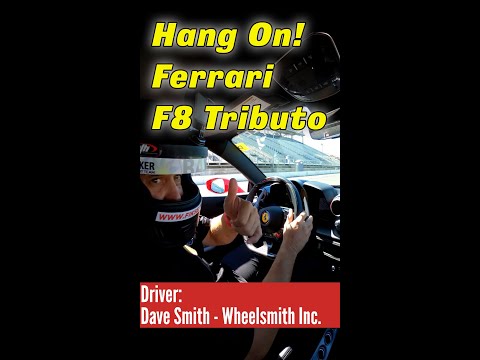 Ferrari F8 Tributo Sonoma Raceway Client Ride #shorts #ferrarif8tributo #sonomaraceway