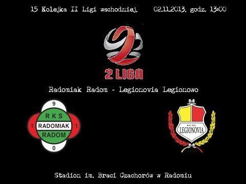 Radomiak Radom - Legionovia Legionowo 2:2 skrót meczu [02/11/2013]