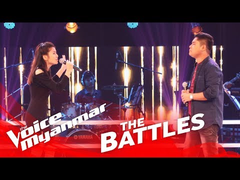 Priscilla Htike vs. Thaw Di: "Halo" - The Battles - The Voice Myanmar 2018