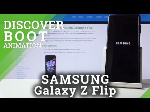 Boot Animation Samsung Galaxy Z Flip – Discover Loading Animation