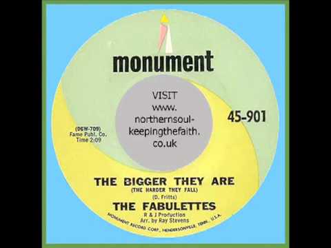 Fabulettes - The Bigger They Are - Northern SOul