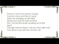 Jerry Jeff Walker - Seasons Change Lyrics