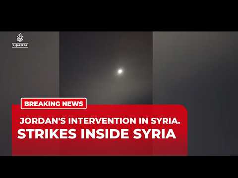 Jordan launches air strikes in Syria after deadly church attack