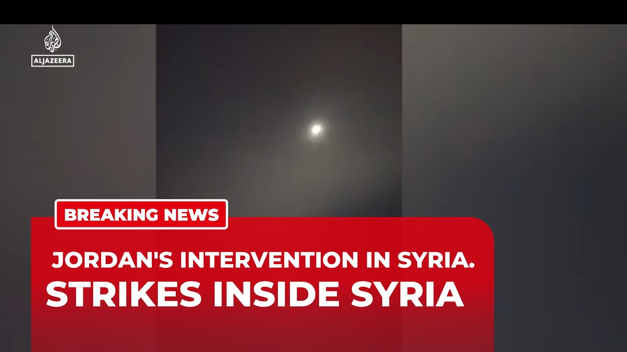 Jordan launches air strikes in Syria after deadly church attack