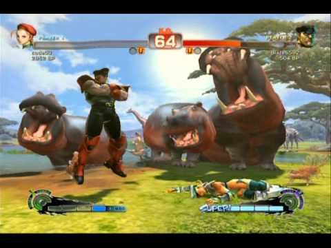 Super Street Fighter 4 Online Matches: vs code03
