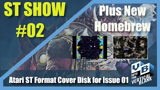 Atari ST Show #2: ST Format 01 Cover Disk Aug 1989 + more 