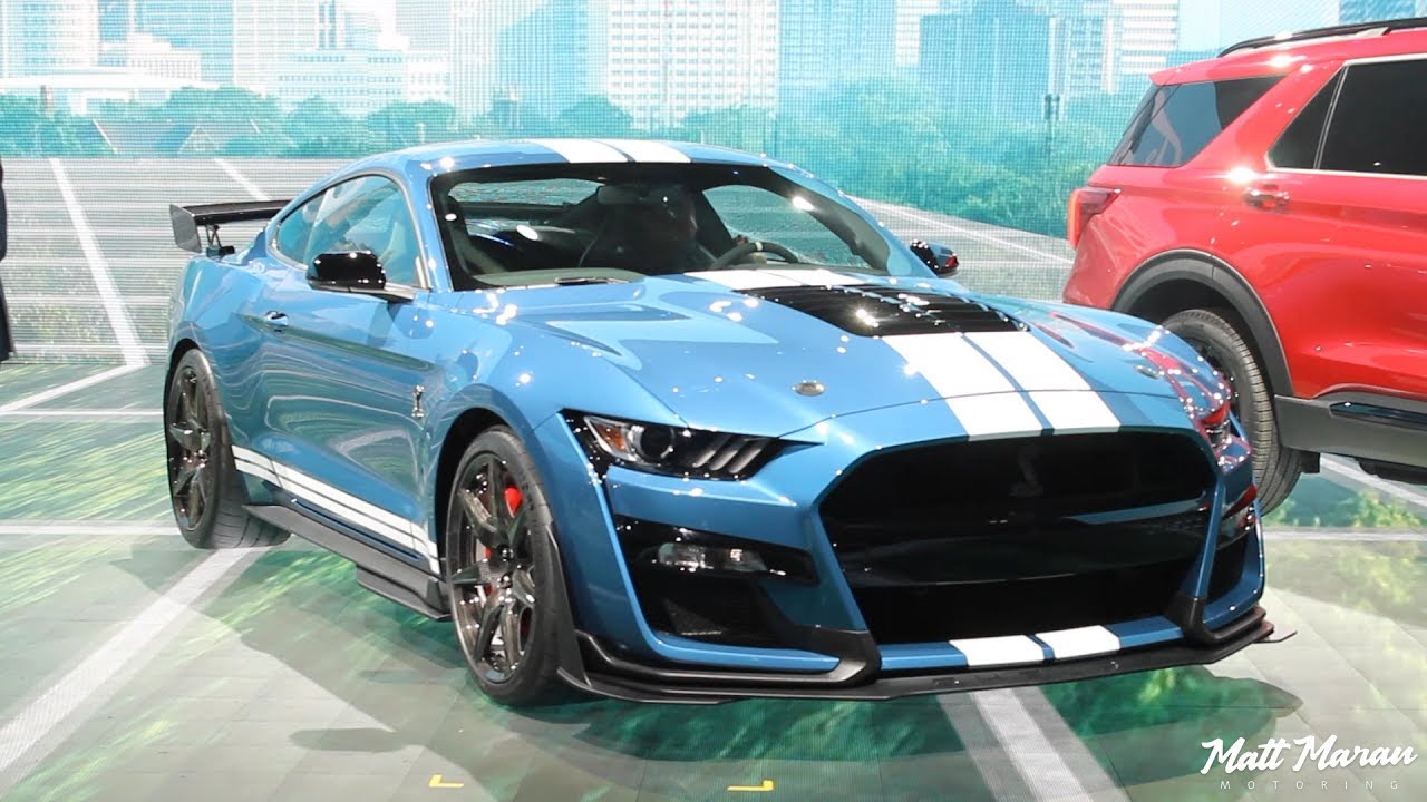 2020 Shelby GT500 Drops into Detroit With Carbon Wheels - autoevolution