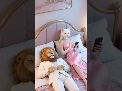 She only wants HIS MONEY… 😈💸#shorts #viralvideo #ai #aicat #fyp