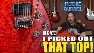 Video thumbnail for PRS Tremonti Wood Library - I picked out that top!! by MooreMusicGuitars
