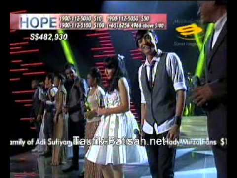 Taufik Batisah & ALL Artistes @ Project Hope 2010 Finale