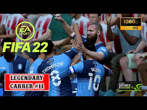 FIFA 22 GAMEPLAY LEGENDARY CARRER MODE - EPISODE 11(PC Max Settings) [1080p 60FPS GTX1080TI]