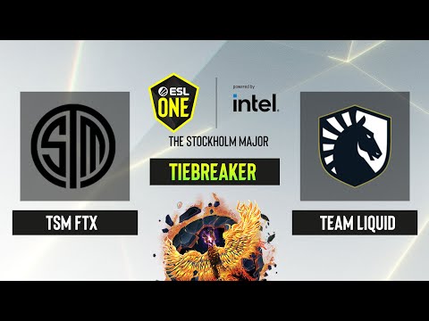 Dota2 - TSM FTX vs. Team Liquid - Tiebreaker - Game 1 -  ESL One Stockholm 2022