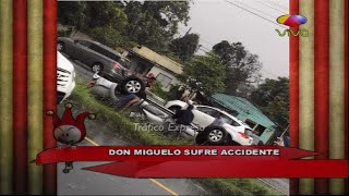 Más detalles sobre el accidente que sufrió Don Miguelo junto a su familia