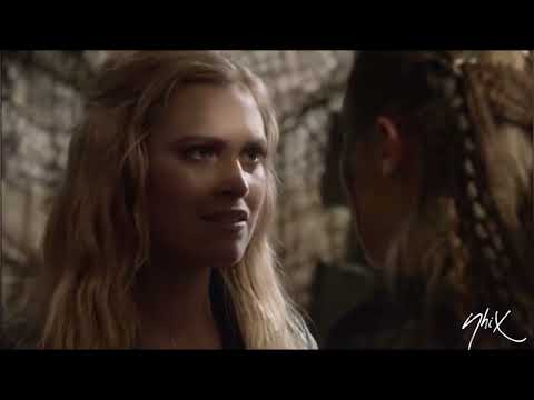 Stuck with you- Clexa: First Kiss