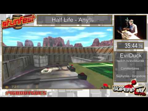 [STUNFEST 2015] Half-Life - Any% by EvilDuckk