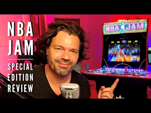 Arcade1up NBA Jam Special Edition Bundle w/ Light-Up Deck Protector Review
