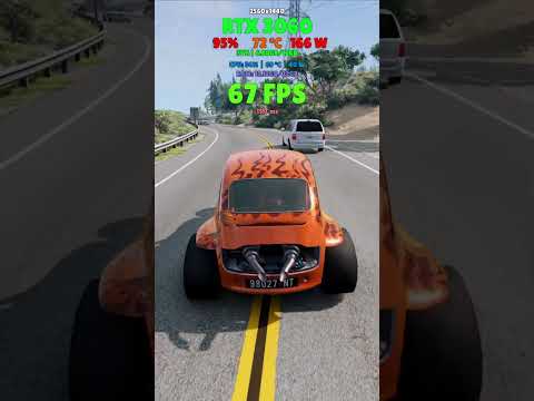 BeamNG.drive 1440p Max Graphics FPS - RTX 3060
