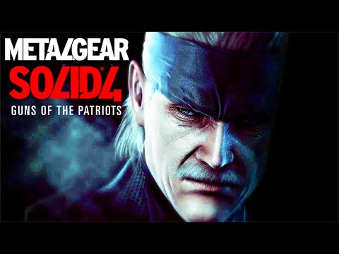 METAL GEAR SOLID 4 All Cutscenes (Game Movie) 1080p HD