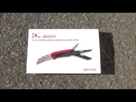 K-Master Utility Knife Multitool Review