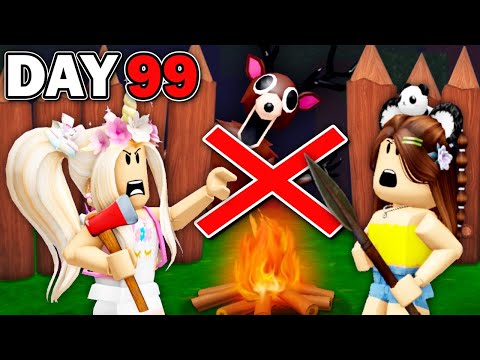 99 Nights In The Forest But We CAN NOT Leave The BASE!