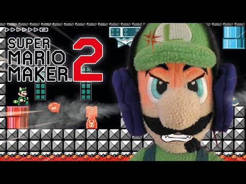 IMMA BOUT TO RAGE MY STACHE OFF!!! [LUIGI PLAYS: SUPER MARIO MAKER 2] [#2]