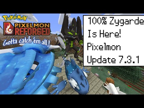 100% Zygarde Is Here! Pixelmon Reforged Update 7.3.1