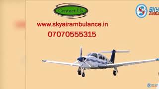 Receive nonpareil ICU Air Ambulance Service in Lucknow