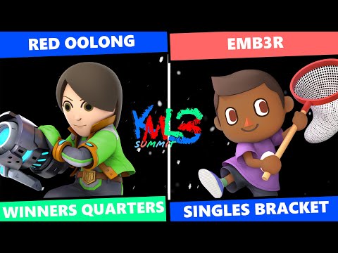 KML Summit 3: Winners Quarters - Red Oolong (Mii Gunner) Vs Emb3r (Villager) SSBU Singles