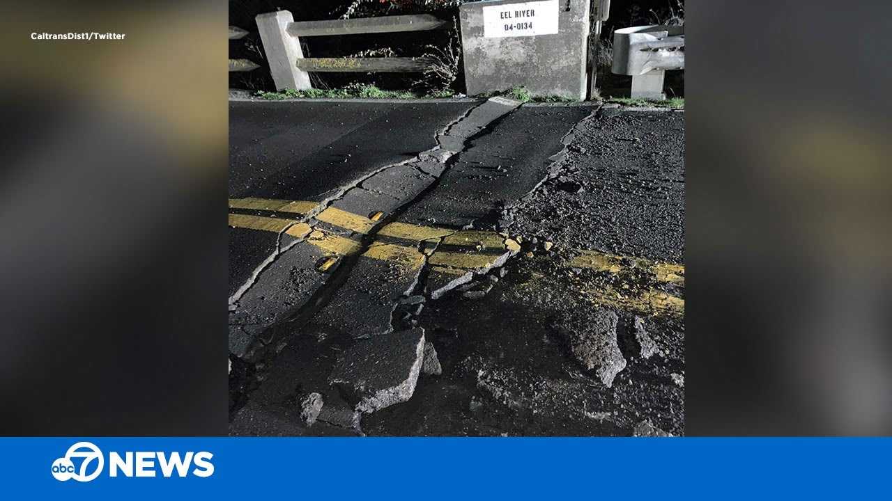 Northern California earthquake causes 'widespread damage' to roads, homes
