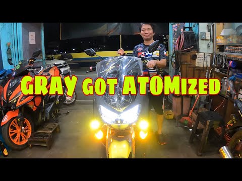 YAMAHA NMAX 2.1 / ATOM NIGHT RIPPER PLUS ● ATOM DUAL CONTACT ● PIAA HORN ●