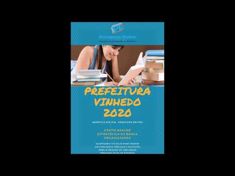 Apostila Médico Clínico Geral Prefeitura Vinhedo 2020