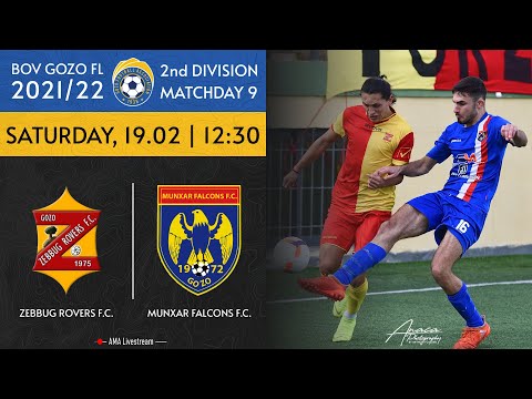 Zebbug Rovers – Munxar Falcons | BOV GFL 2nd Division | Matchday 9 | 12:30, February 19, 2022