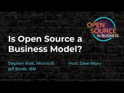 Is Open Source a business model?