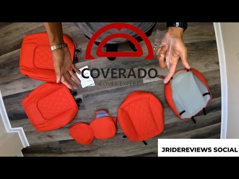 ✅Coverado Seat Covers Install and Review. **A Must See**