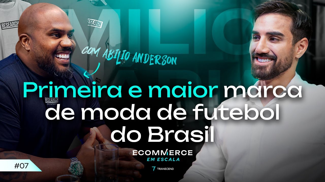 Como criar uma marca de roupas MILIONÁRIA do ZERO, com Abilio Anderson | Ecommerce Em Escala #7