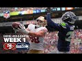 San Francisco 49ers Vs Seattle Seahawks Game Highlights 2025 NFL Season Week 1