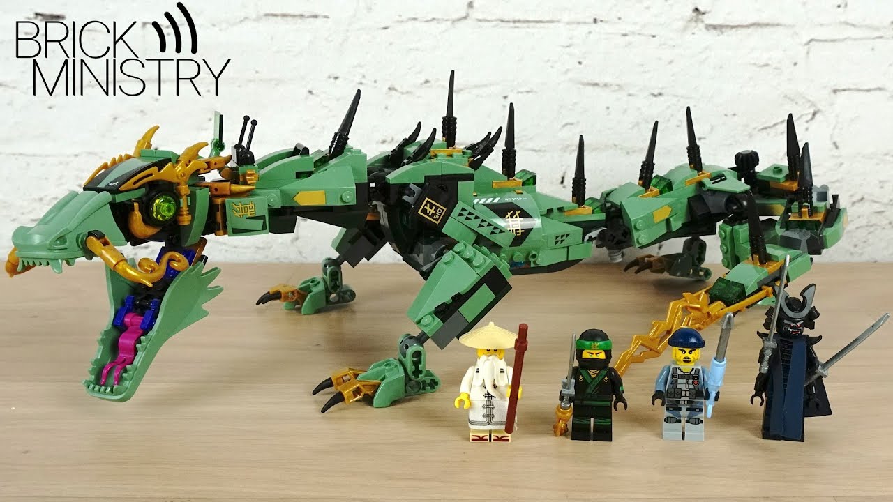 Lego 70612 The Ninjago Movie Механический Дракон Зелёного Ниндзя