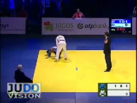 JUDO 2008 European Championships: Ludwig Paischer (AUT) - Ruben Houkes (NED)