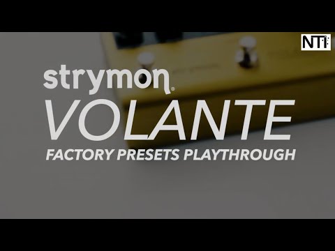 Strymon Volante - A Factory Presets Playthrough
