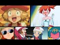 Is He You Boyfriend Moments In Pokemon Misty Loves Ash Ash Loves Serena Dawn Loves Misty