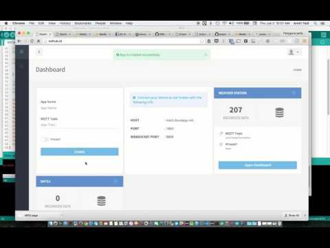 Arduino programming with LinkIt Smart 7688 Duo, MQTT, and iothub.id Cloud