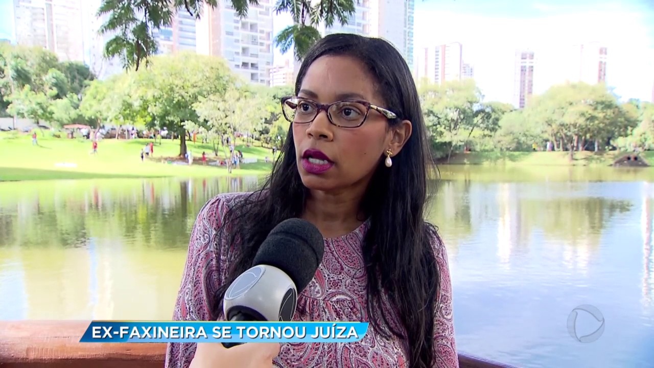 GR - Ex-faxineira se tornou juíza - 01-05-2017