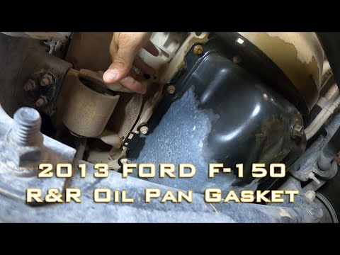 2013 Ford F150 5.0L Oil Pan Gasket Leak