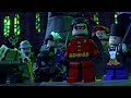Lego Batman The Movie: DC Super Heroes Unite - Batman & Robin Vs. Arkham Escapees Scene