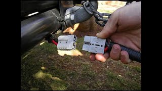 HOW TO INSTALL AN ANDERSON PLUG (100 Series Landcruiser)