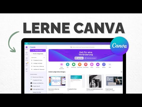 Canva Einführung für totale Anfänger 👶 | Menü, Werkzeuge & Einstellungen erklärt!